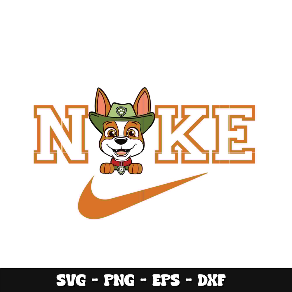 Swoosh Tracker Paw Patrol Svg