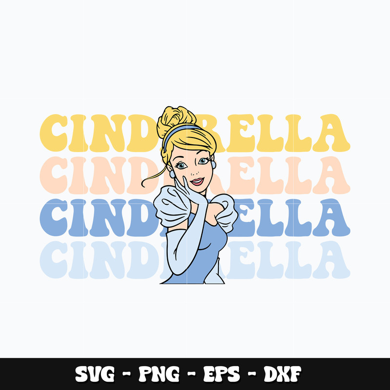 Disney princess cinderella Svg