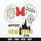 Minnie happiest new year Svg