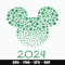 Mickey patrick day 2024 Svg