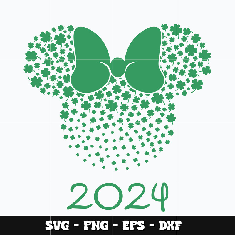 Minnie patrick day 2024 Svg