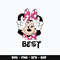Minnie mouse best Svg