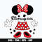 Minnie mouse birthday girl Svg