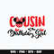 Minnie mouse cousin birthday girl Svg