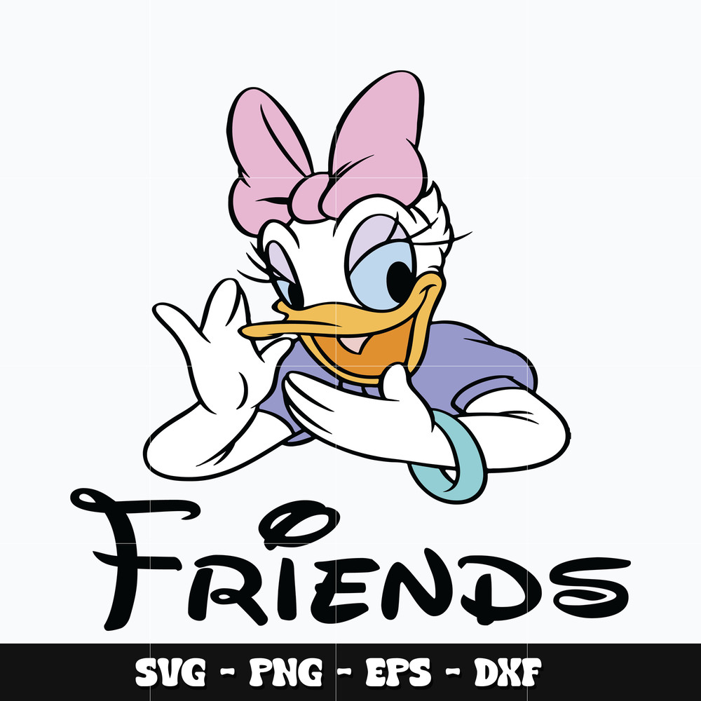 Mickey friends daisy Svg