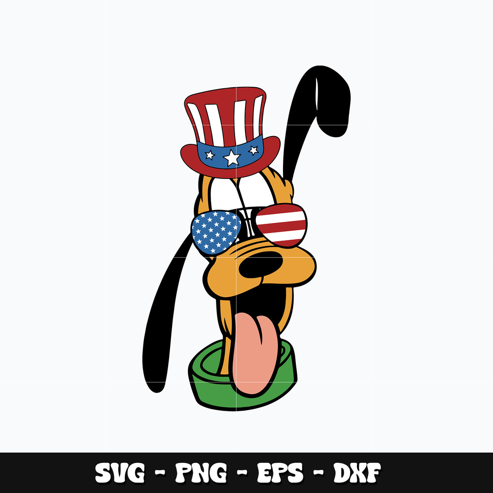 Mickey pluto balloon Svg