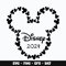 Mickey disney 2024 Svg