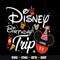 Mickey disney birthday trip Svg