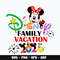 Minnie disney vacation 2024 Svg