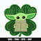 Baby Yoda good luck charm svg