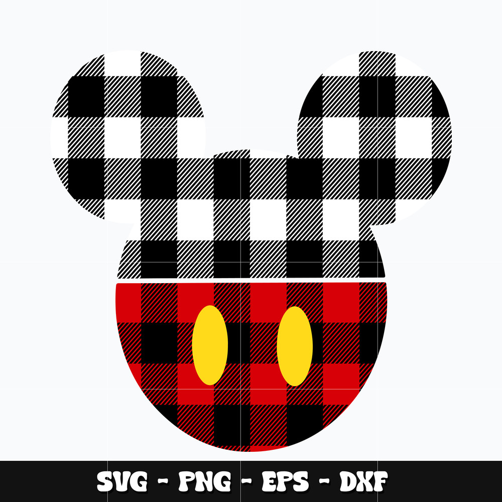 Mickey head disney Svg