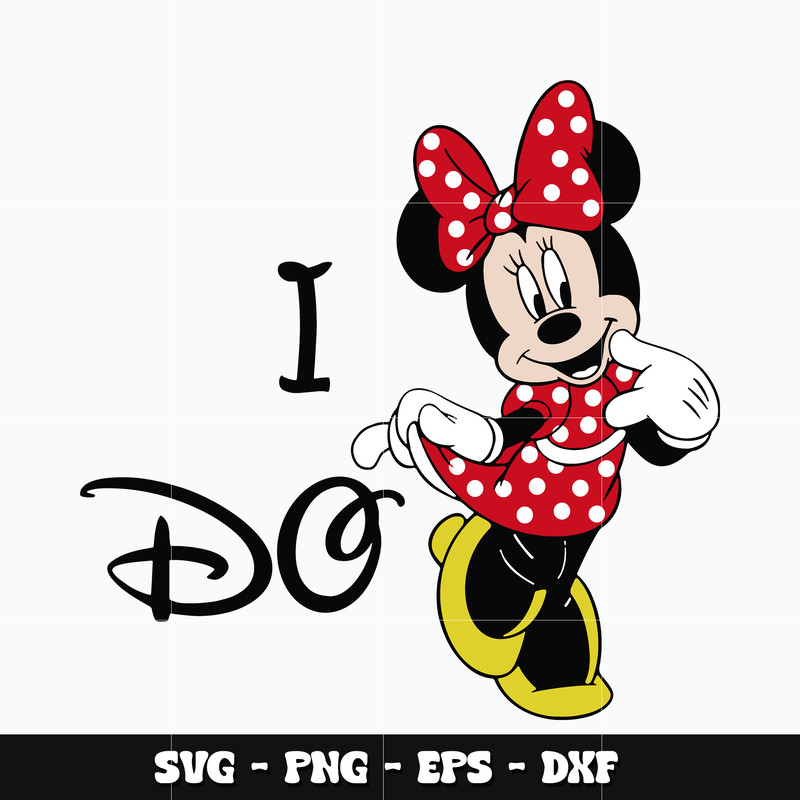 Minnie I do Svg