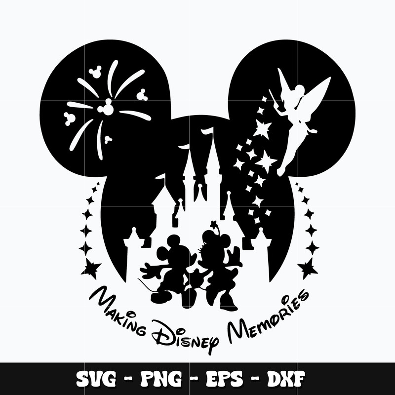 Mickey making disney memories Svg