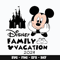 Mickey mouse family vacation 2024 Svg
