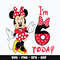 Minnie Im 6th today Svg