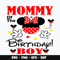 Minnie mommy of the birthday boy Svg