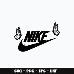 Nike butterfly logo Svg, Nike svg, Nike logo svg, Svg design, Brand svg, Instant download.