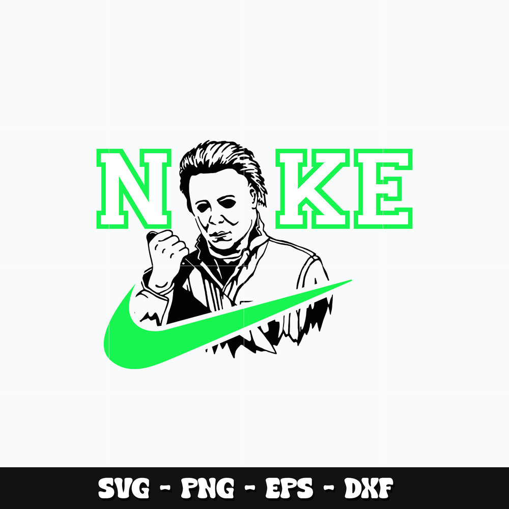 Nike Michael Myers logo Svg