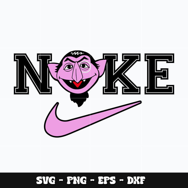 Nike Count Von Count Svg