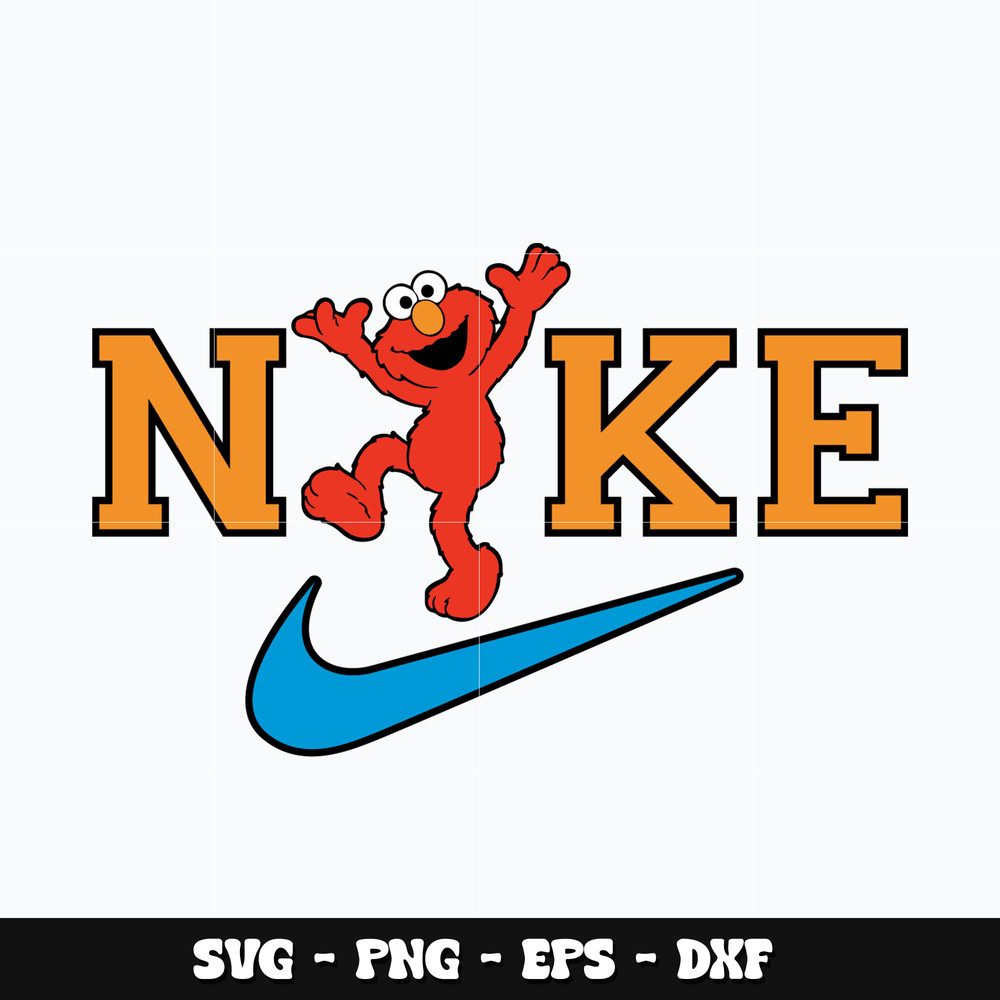 Elmo Nike Svg