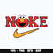 Red Monster Nike Svg