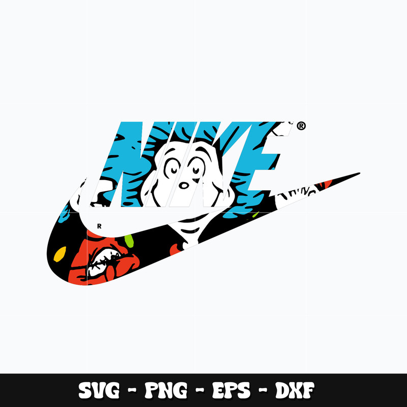Nike Thing 1 thing 2 Svg
