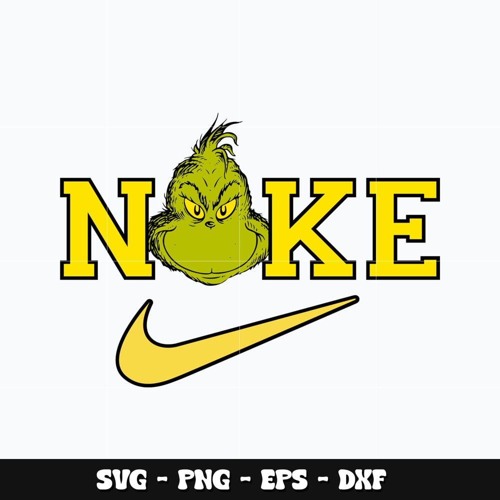 Nike x Grinch Svg