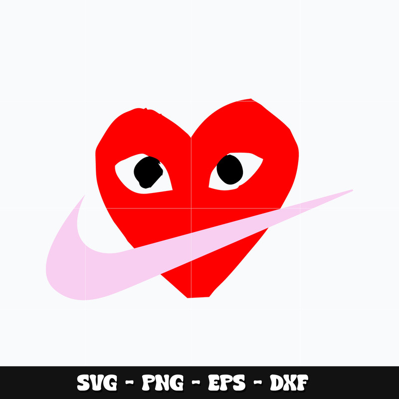 Nike Heart logo Svg