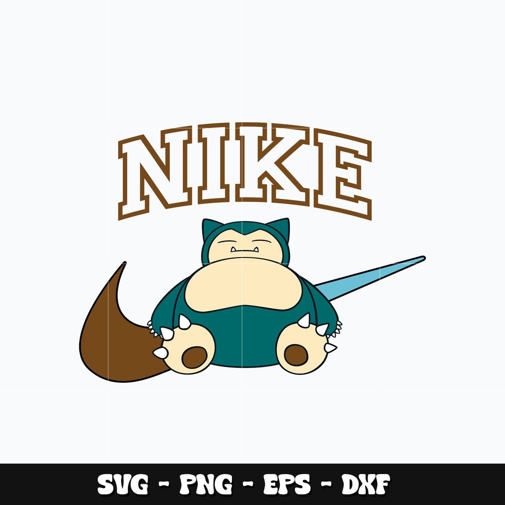 Nike x Snorlax Svg