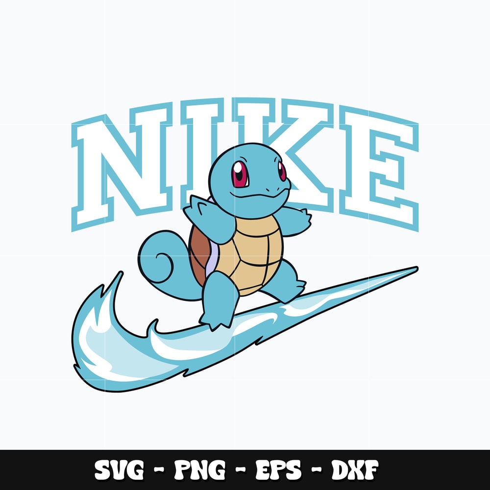 Nike x Squirtle Svg