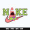Nike Patrick Spongebob Svg