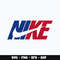 Nike x America Logo Svg