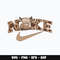 Nike Highland Cow Svg