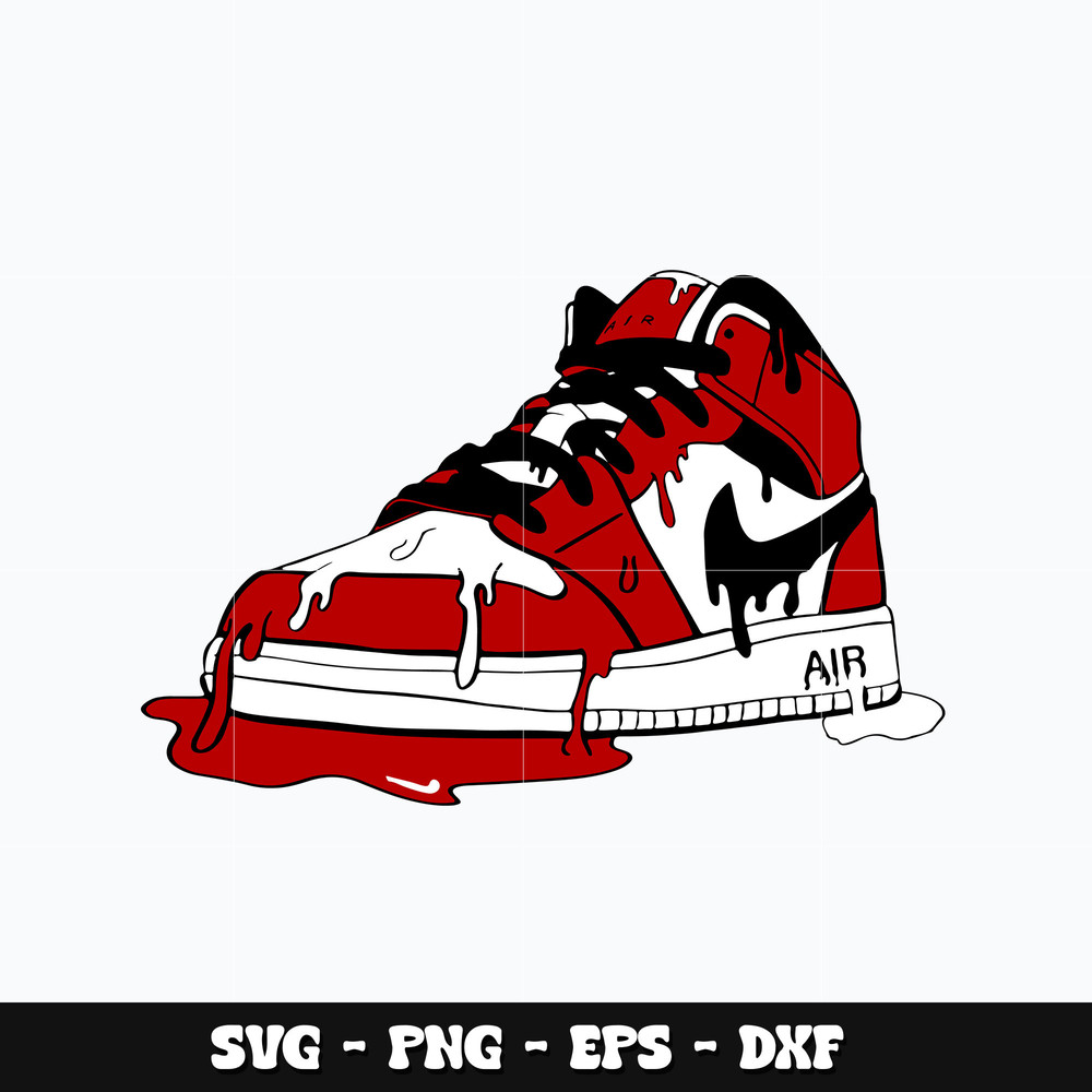 Nike Shoes Design Svg
