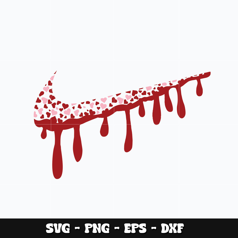 Nike Dripping Logo Svg