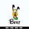Mickey best friends Pluto Svg