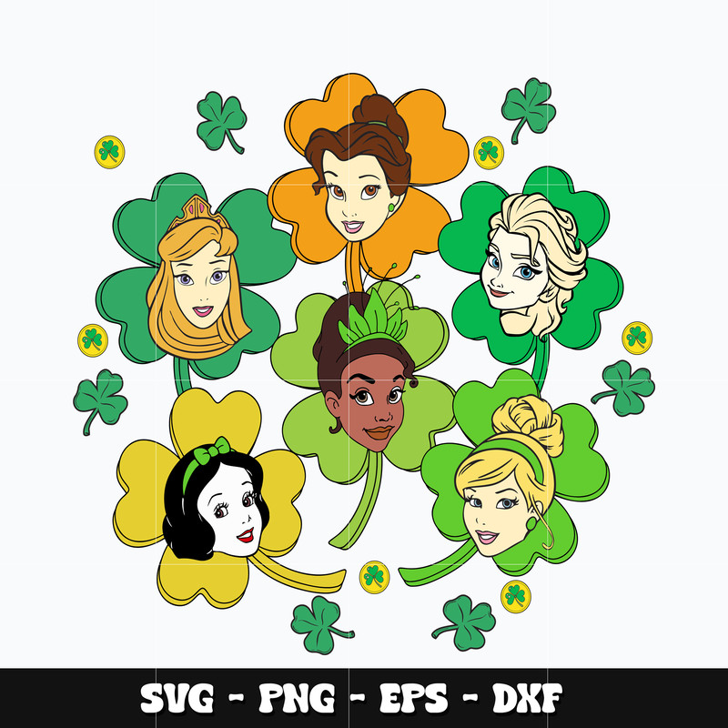 Princess disney lucky Svg