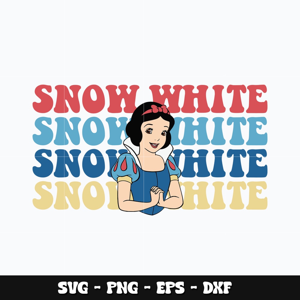 Princess disney Snow white Svg