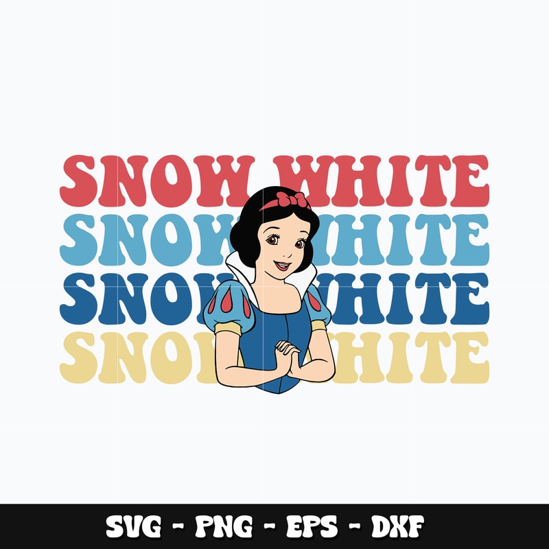 Princess disney Snow white Svg