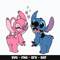 Stitch disney couple Svg