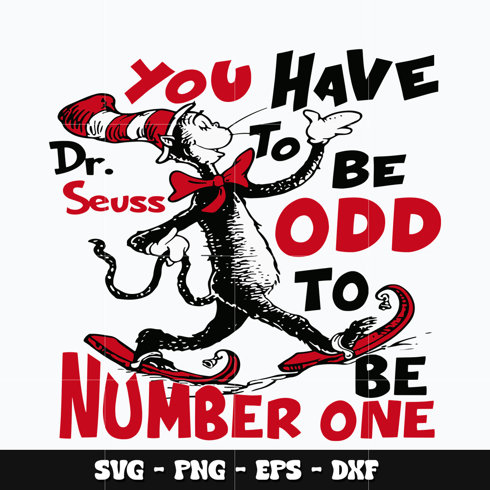 Dr seuss you have to Svg