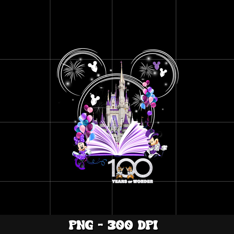 Mickey 100 year of wonder Png