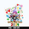 Mickey happy new year 2024 Png
