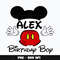 Mickey alex birthday boy Png