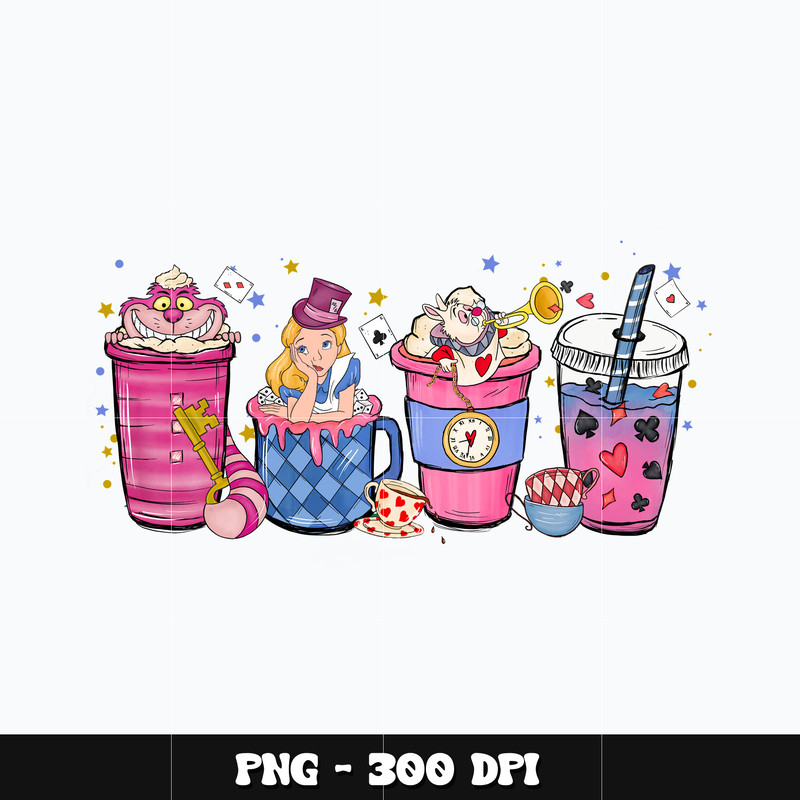 Alice princess coffee Png