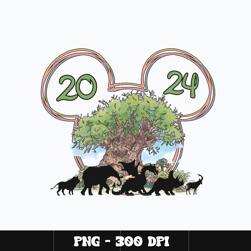Mickey animal kingdom 2024 Png