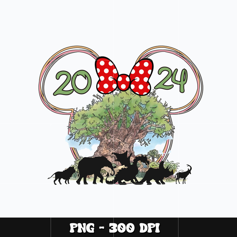 Minnie animal kingdom 2024 Png