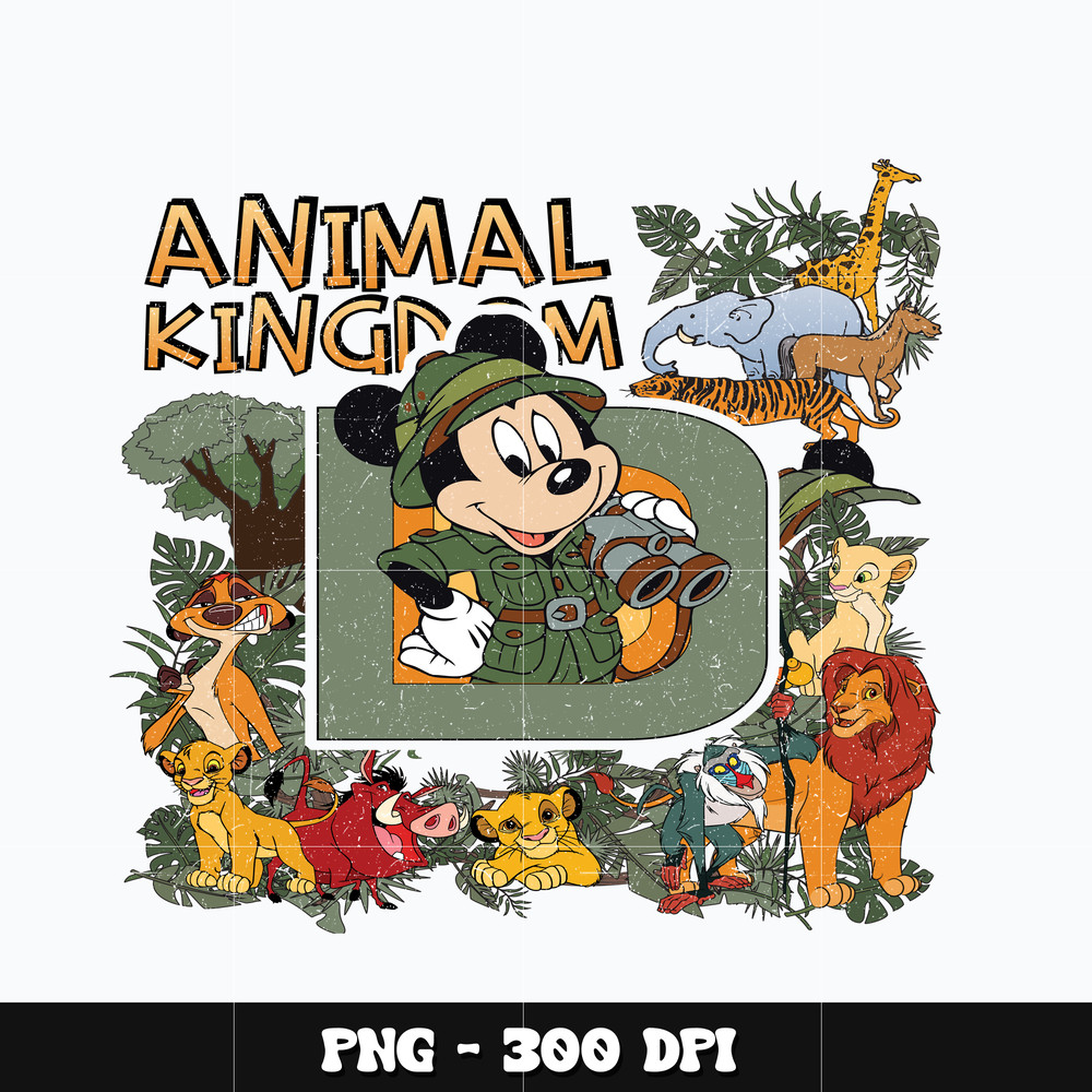 Mickey mouse animal kingdom Png