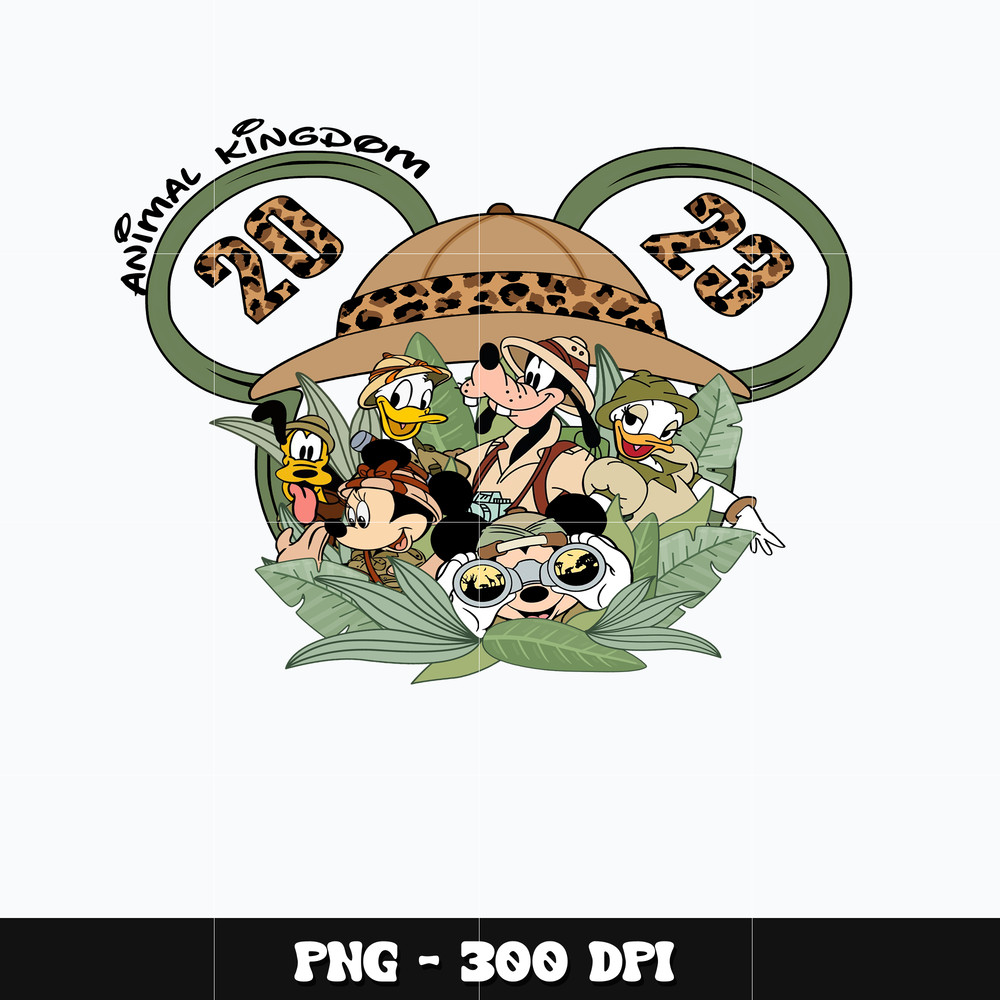 Mickey animal kingdom 2023 Png