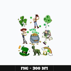 toy bom lucky patricks day png, toy store png, patrcks day png, digital file png, cartoon png, instant download.
